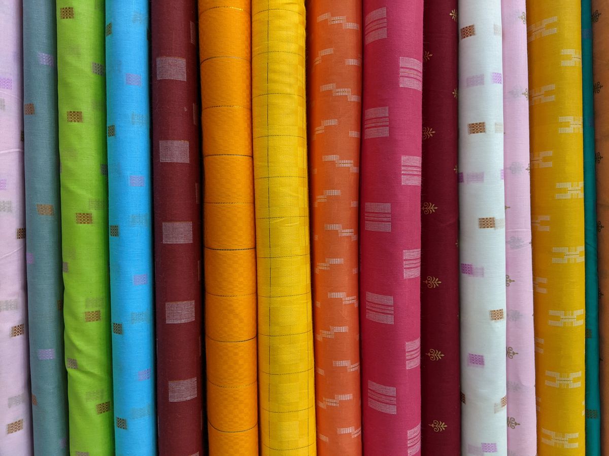 Fabric rolls wholesale market